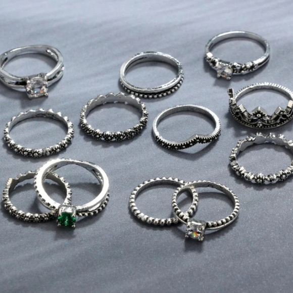 ♡Winona♡ 12 Piece Ring Set - Picture 5 of 5